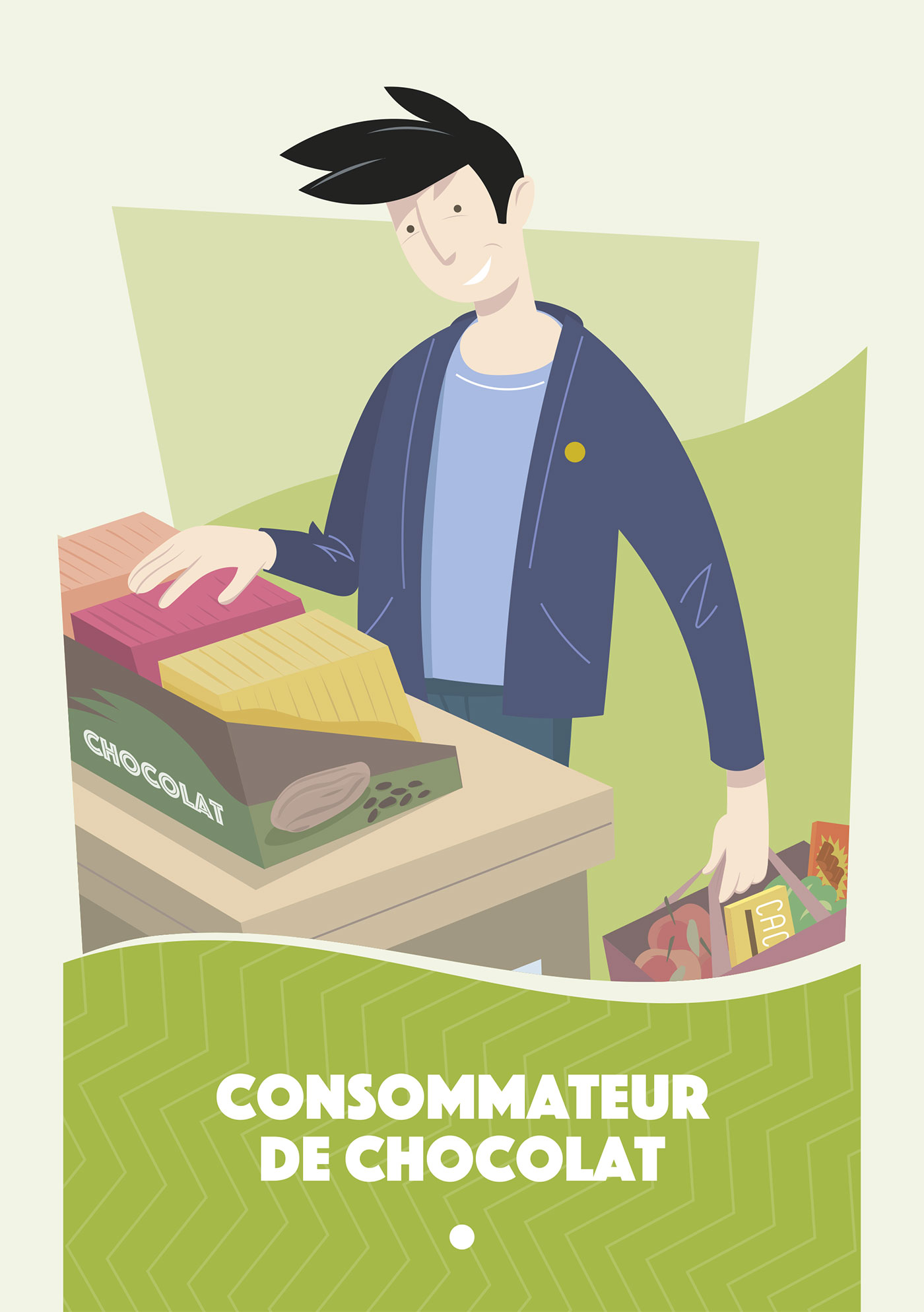 Création d'une illustration pour un projet pédagogique