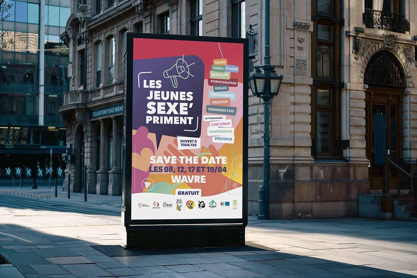 Création d'une affiche pour un événement