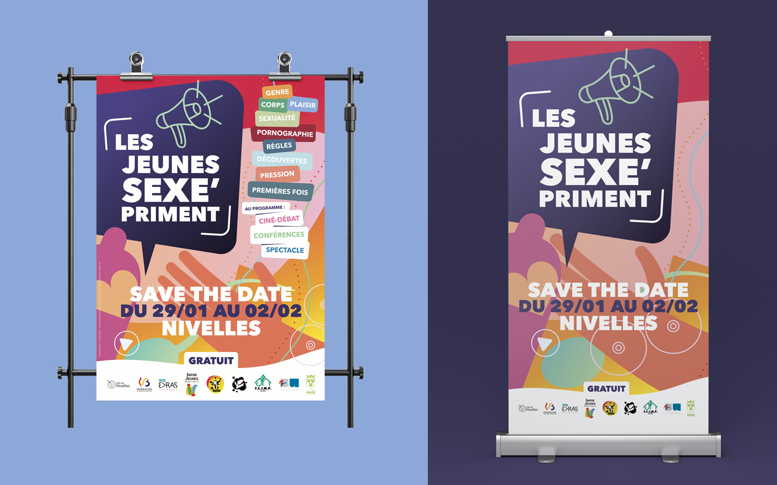 Création d'une identité visuelle pour un événement