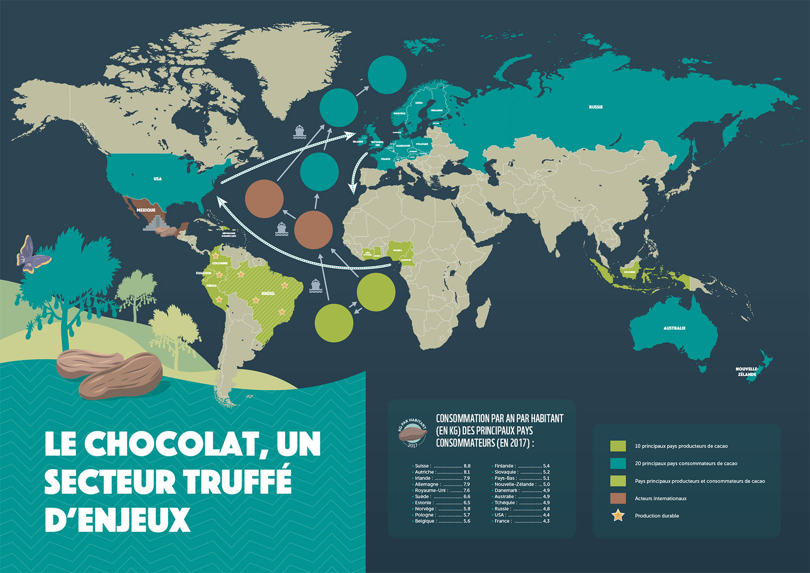Illustration d'un poster pour un projet pédagogique